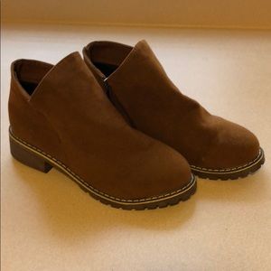 New! Stitched Ankle Boots